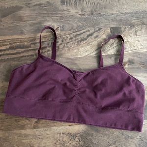 Aerie - bralette in burgundy XL